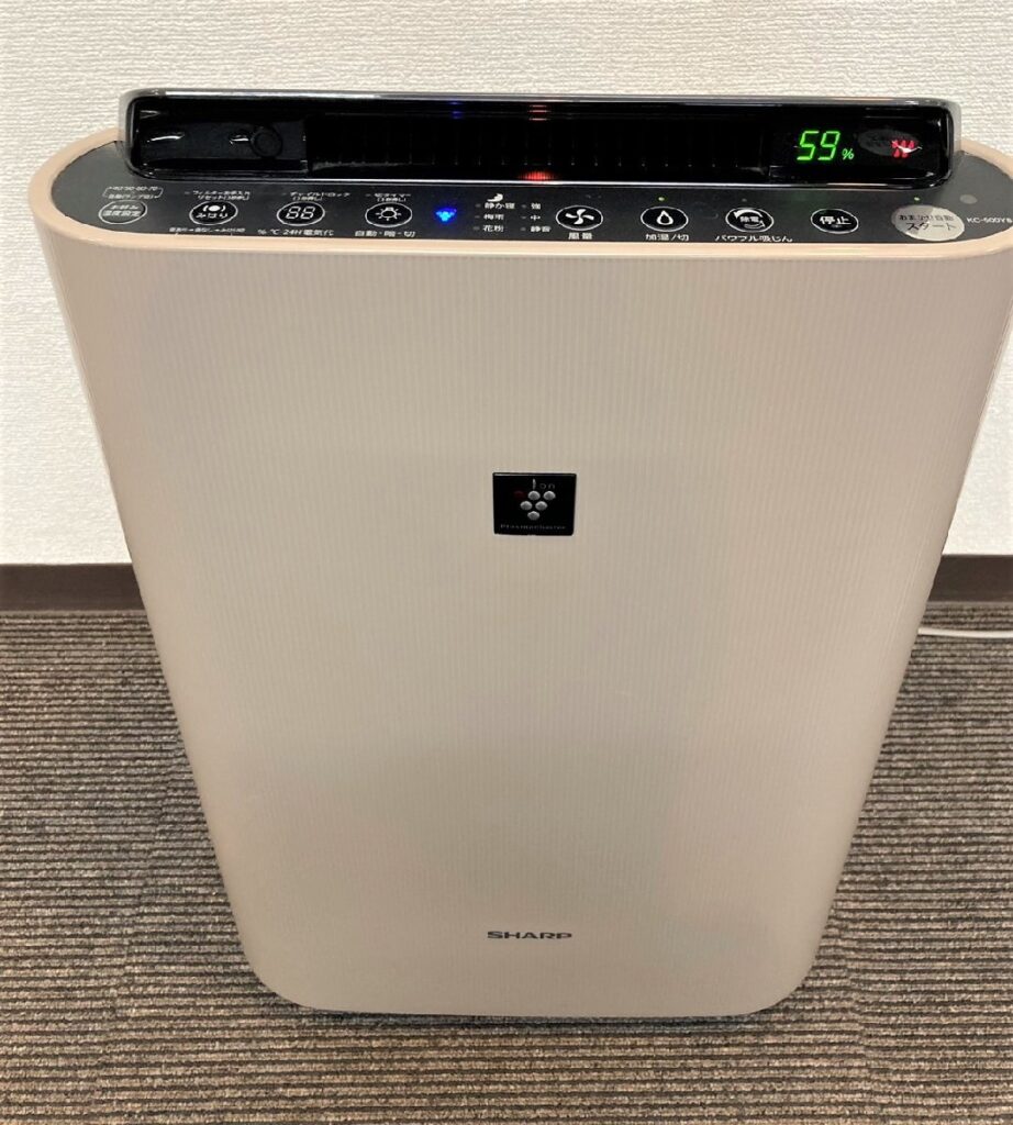 SHARP シャープ KC-500Y8-C 加湿空気清浄機 プラズマクラスター PM2.5対応 2016年製