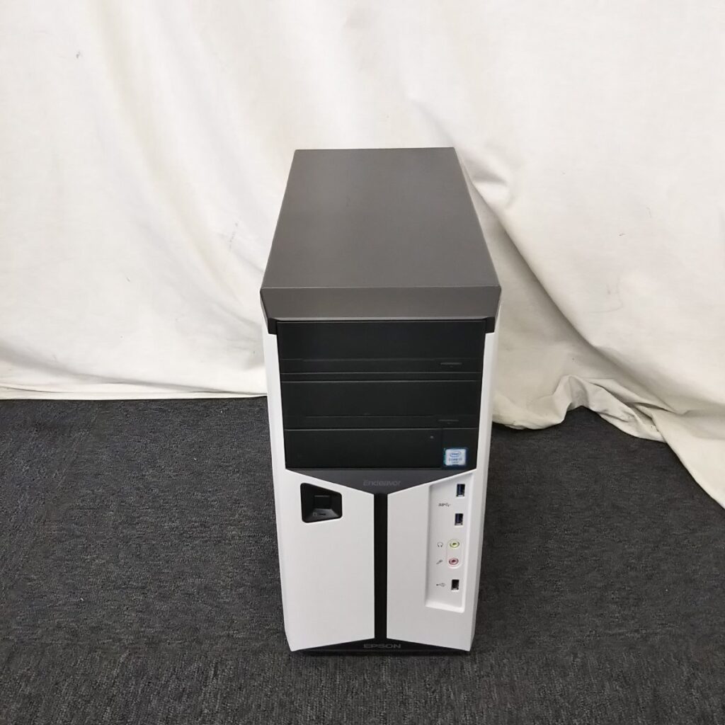 通電OK!! 初期化済み Endeavor MR7400-M Windows10 64BIT Intel(R)Core i7-6700CPU RAM16GB 現状品