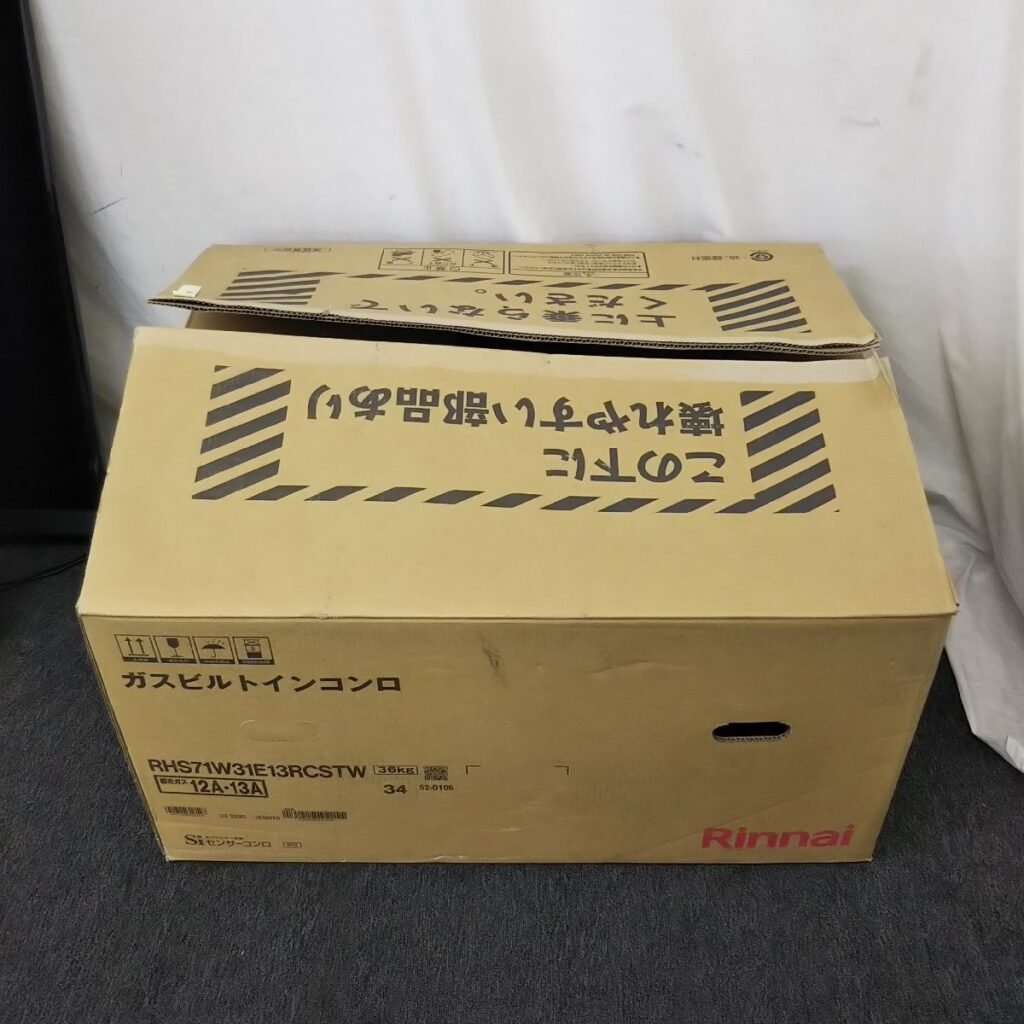 タカラスタンダード ガスビルトインコンロ TN72WV60C-1 都市ガス用 年式不明 動作未確認 現状品