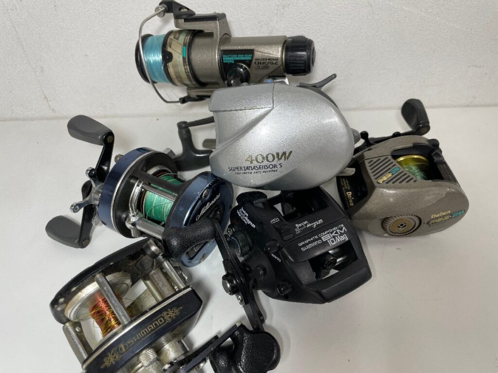 リール まとめ Daiwa ダイワ シマノ スーパータナセンサースーパータナセンサーS 400W ST750RD PS2-2B フィッシング