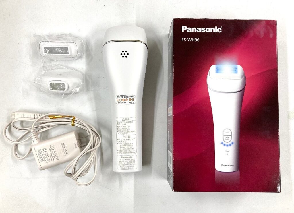 Panasonic パナソニック 光エステ ES-WH96 ボディケア 光美容器 脱毛器 脱毛 コードレス 充電式 シルバー調 除毛