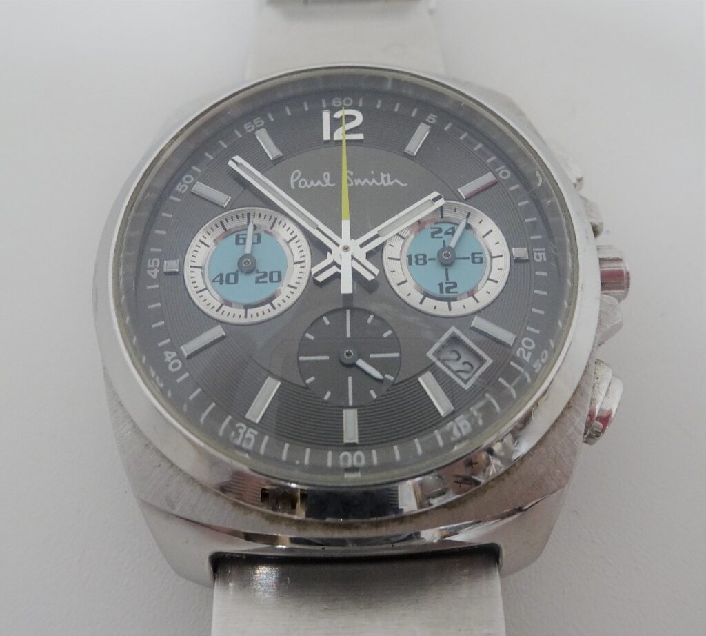 Paul Smith ポールスミス F520-T011527 ブラック×ブルー 腕時計