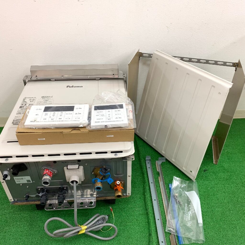 2021年製 パロマ給湯器 FH-EZ2026SAWL-IG リモコン付き 都市ガス エコジョーズ paloma FC-250V MC-250V 屋外壁掛け