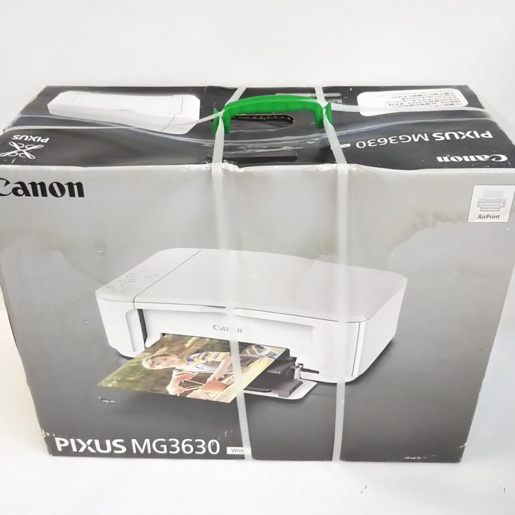 未開封 Canon PIXUS ピクサス MG3630 インクジェットプリンター ホワイト 現状品