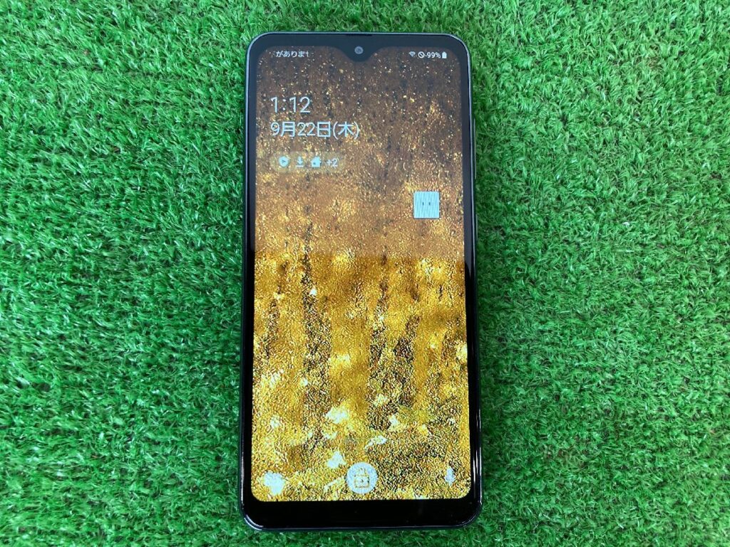 GalaxyA20 モデル番号SC-02M 3GB(RAM)32GB(ROM) 色Black キャリアdocomo ネットワーク判定〇 simロック不明 初期化済み