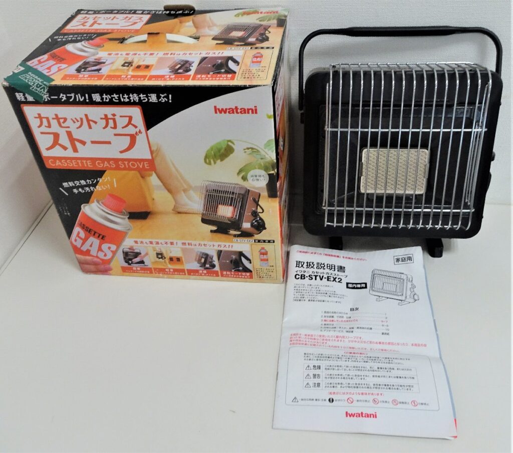 IWATANI イワタニ　カセットガスストーブ　CB-STV-EX2　キャンプ　屋外　箱入り 説明書付き
