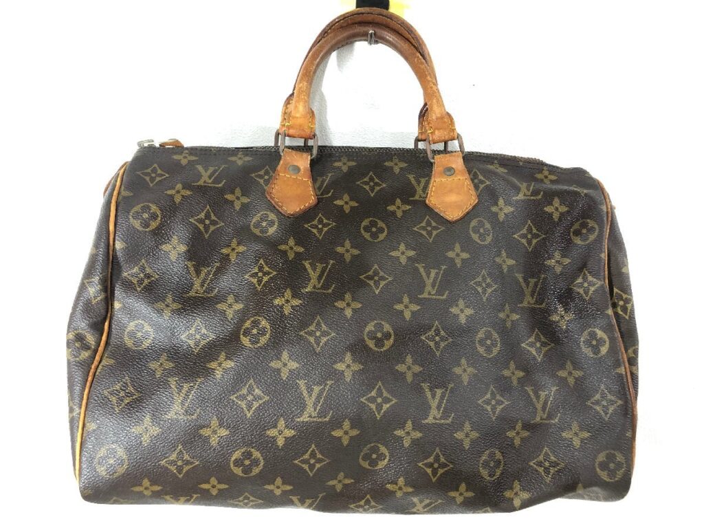 ルイヴィトン Louis Vuitton ハンドバッグ ボストンバッグ モノグラム スピーディー 大容量 茶色 ブラウン
