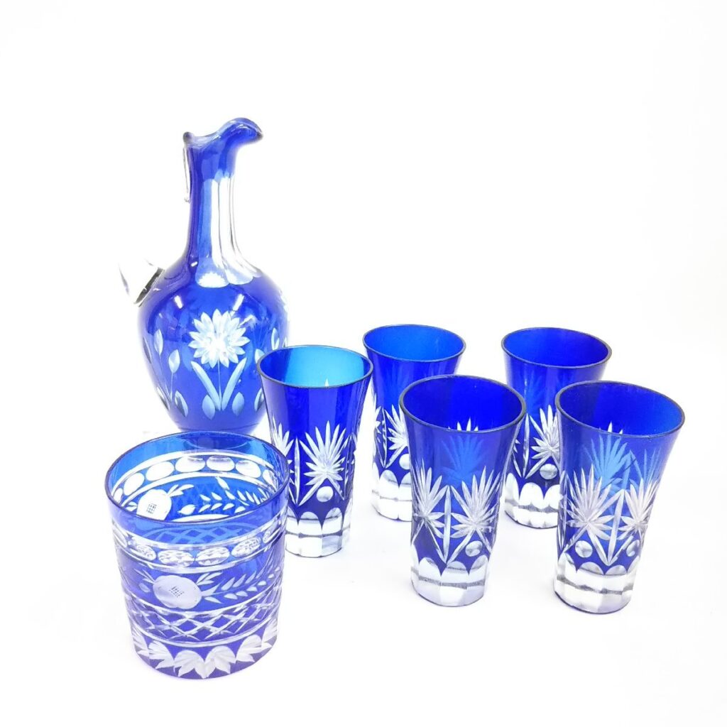 切子 いろいろまとめて タンブラー 水差し 和食器 グラス 現状品