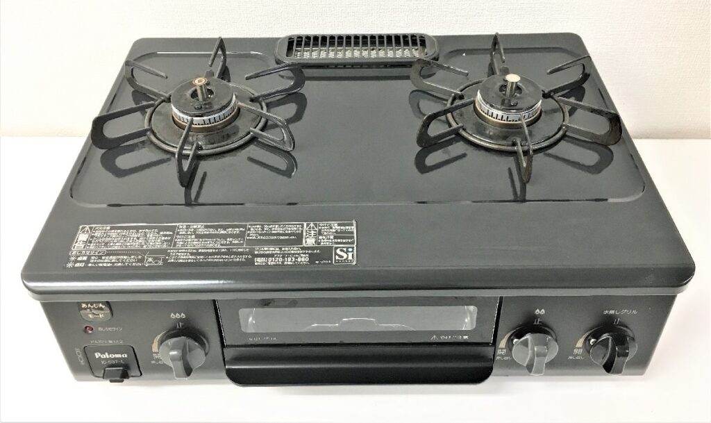 Paloma パロマ ガステーブル 都市ガス用 20年製 左強火力 IC-S37-L