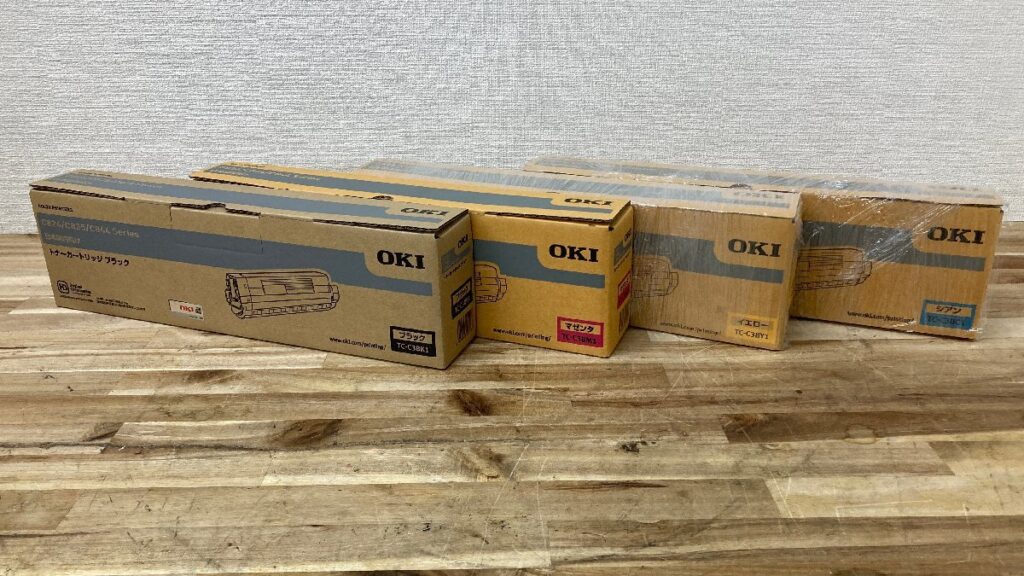 OKI オキＣ824 Ｃ835 C844 Series トナーカートリッジ 4色セット TC-C3BM1 TC-C3BC1 TC-C3BY1 TC-C3BK1