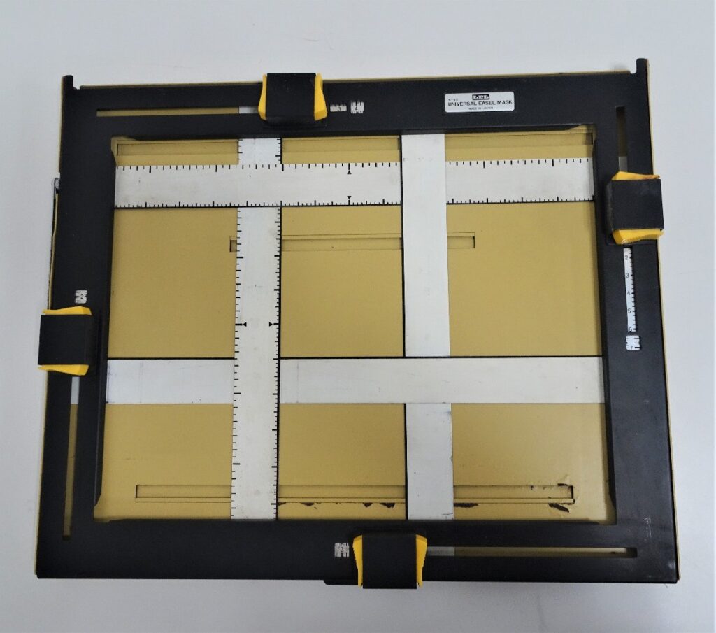 LPL ユニバーサルイーゼルマスク L5132　4枚羽 UNIVERSAL EASEL MASK 動作品