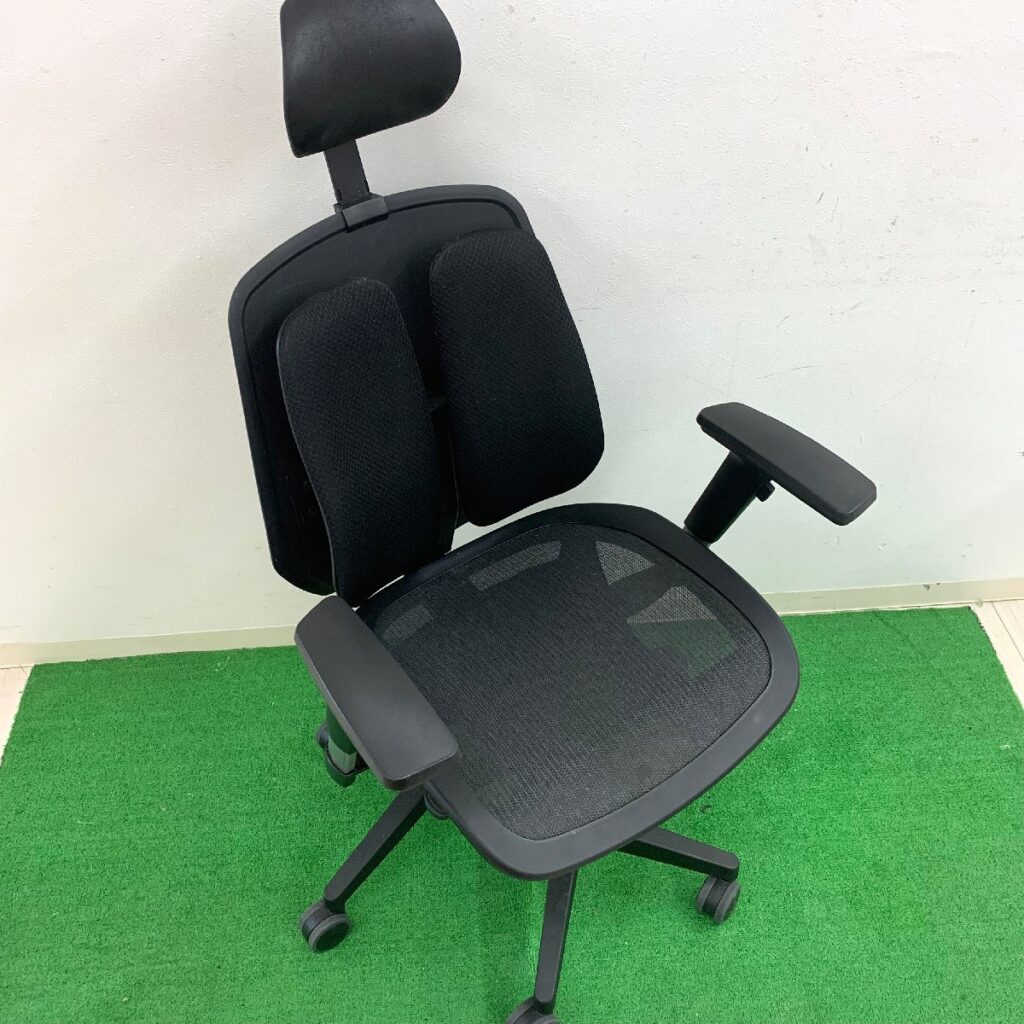 DUOREST デオレスト α-80H メッシュ座面 αシリーズ 人間工学 デスクチェア チェア オフィスチェア 椅子 イス ブラック