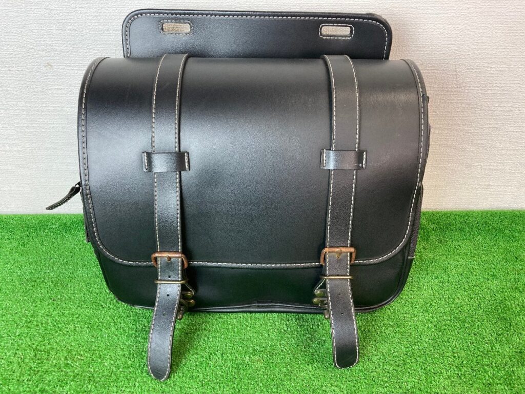 Henly Begins ヘンリービギンズ サイドバック 内容量不明 ブラック バイク オートバイ サドルバック