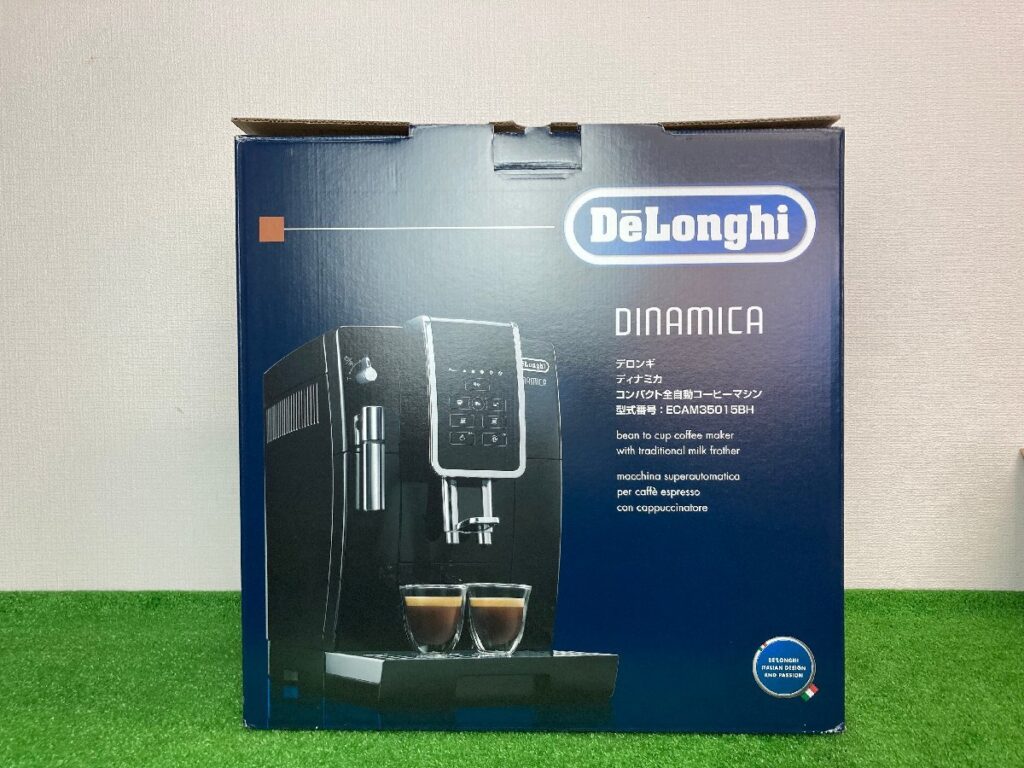 未使用品　Delonghi　デロンギ　DINAMICA　ディナミカ　ECAM35015BH　全自動エスプレッソマシン　コーヒーメーカー　コンパクト