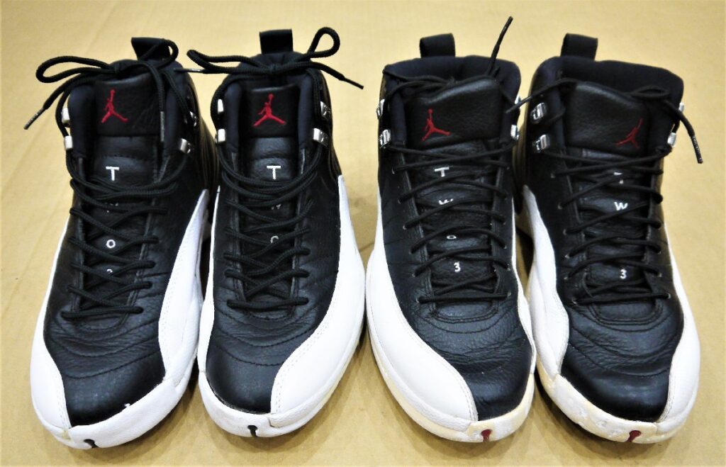 NIKE エア ジョーダン 12 RETRO BLACK スニーカー ハイカット 2足 27cm・27.5cm