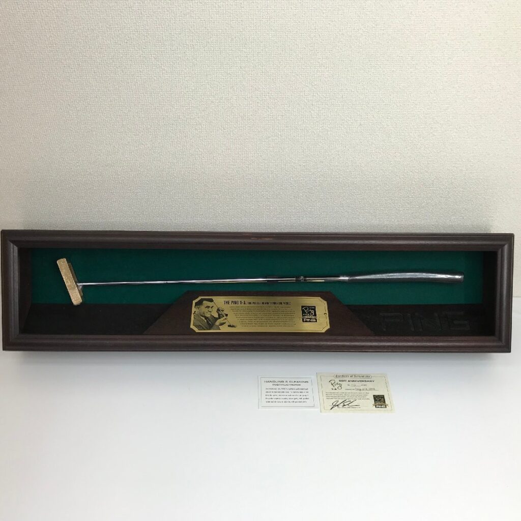 PING ピン 50th Anniversary 1-A パター　0070/1000 創業50周年記念 1959～2009 Limited Edition ゴールド