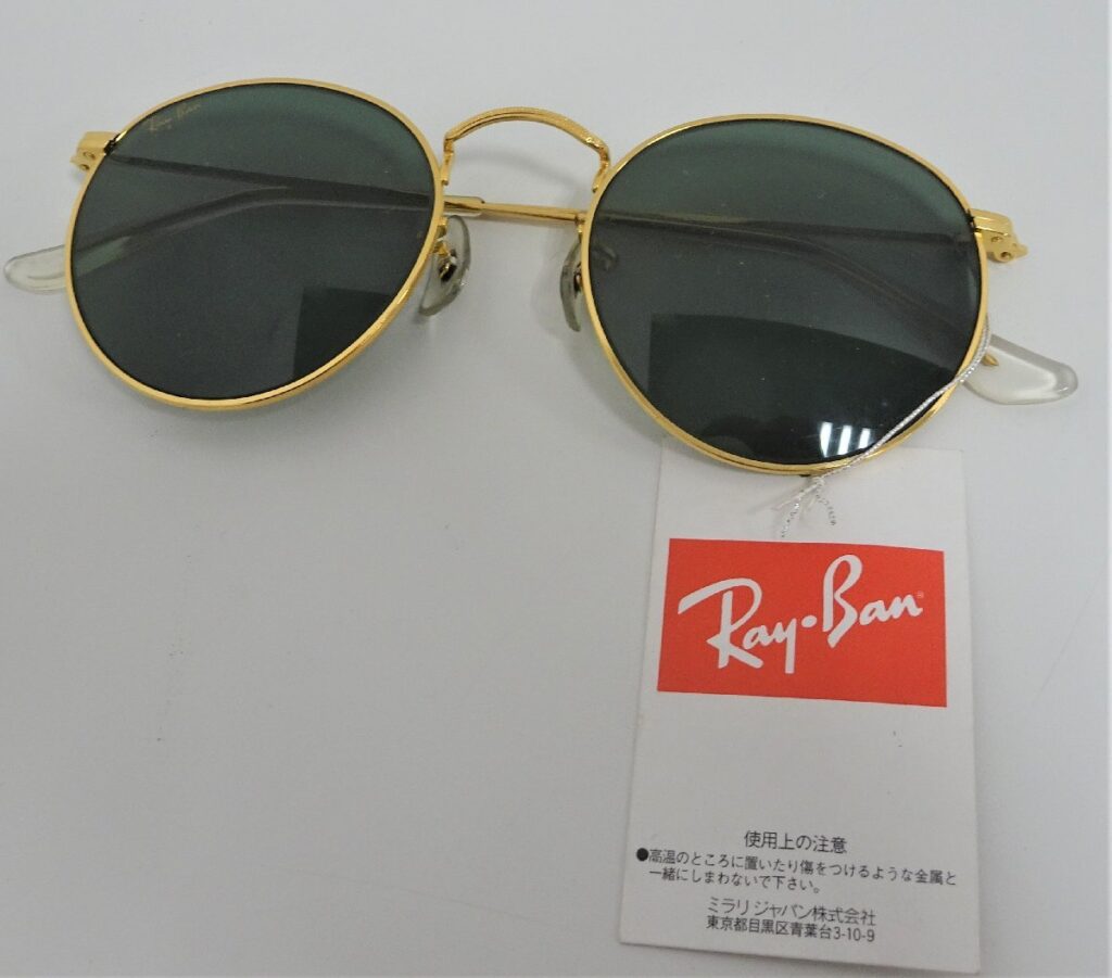 Ray Ban レイバン オールディーズコレクション ラウンドメタルゴールド　W0603