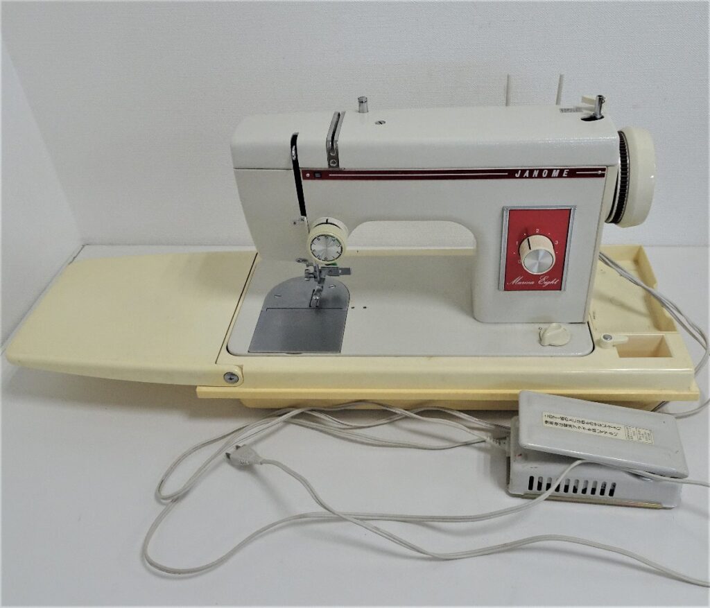 JANOME ジャノメ Marina Eight マリーナエイト MODEL 369 ミシン フットペダル付き