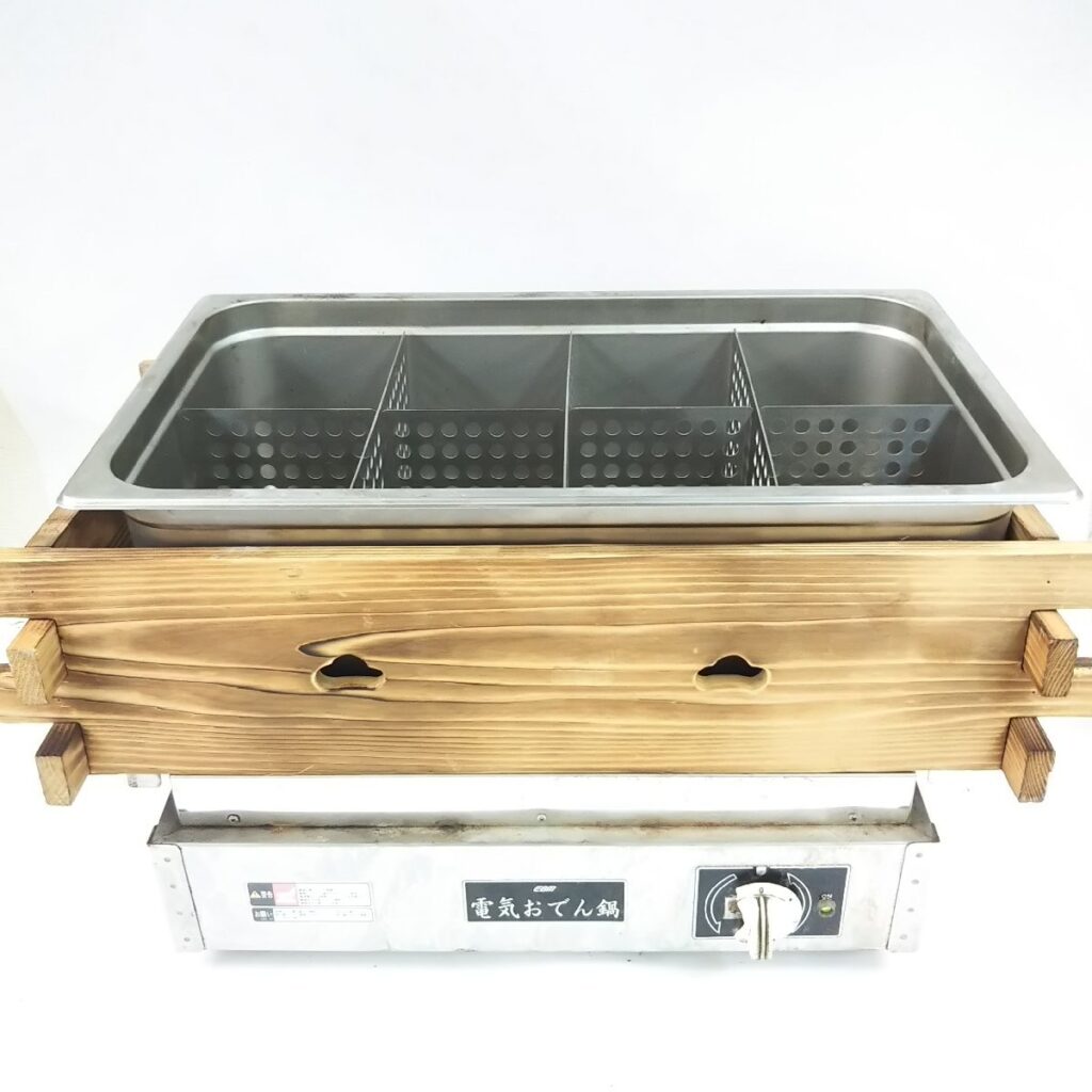 ジャンク EBM 電気おでん鍋 業務用 5尺 通電のみOK 現状品