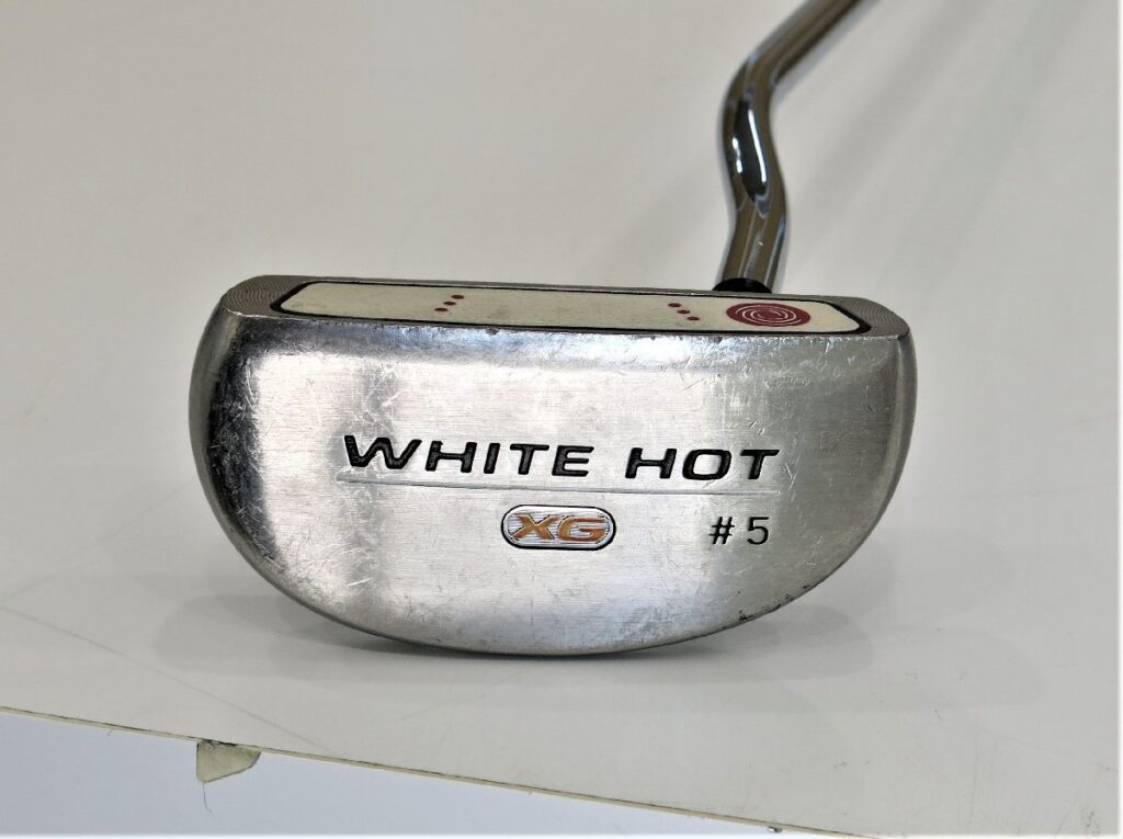 ODYSSEY オデッセイ ゴルフクラブ パター WHITE HOY ホワイトホット XG #5 約31インチ カバー付