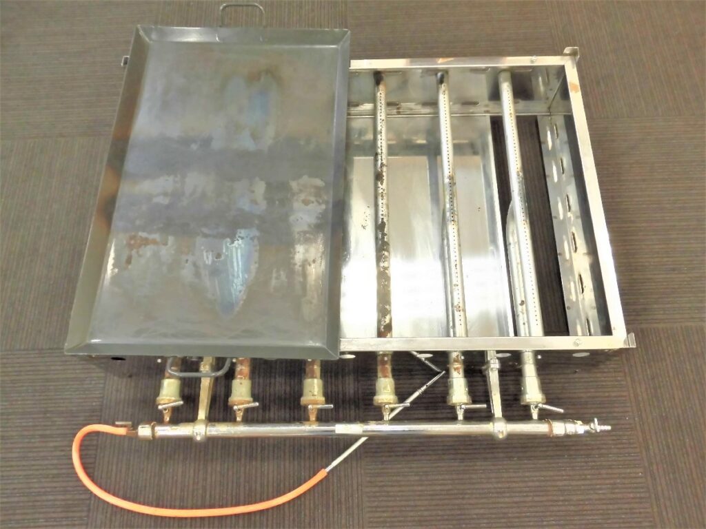 業務用 プロパンガス LPガス用 鉄板焼き機 グリドル グリラー 900x600 厚200mm