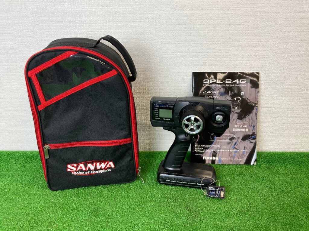 動作未確認　フタバ　RC　3PL‐2.4G　送信機　T3PL　受信機　プロポ　説明書付き