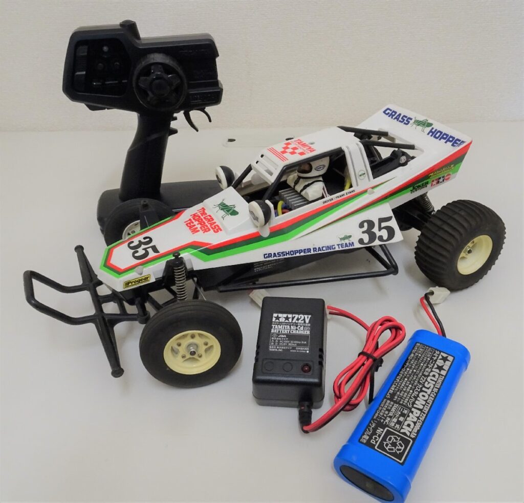 TAMIYA Ni-Cd ラジコン The GRASS HOPPER TEAM 35 タミヤ 電池、バッテリー付き