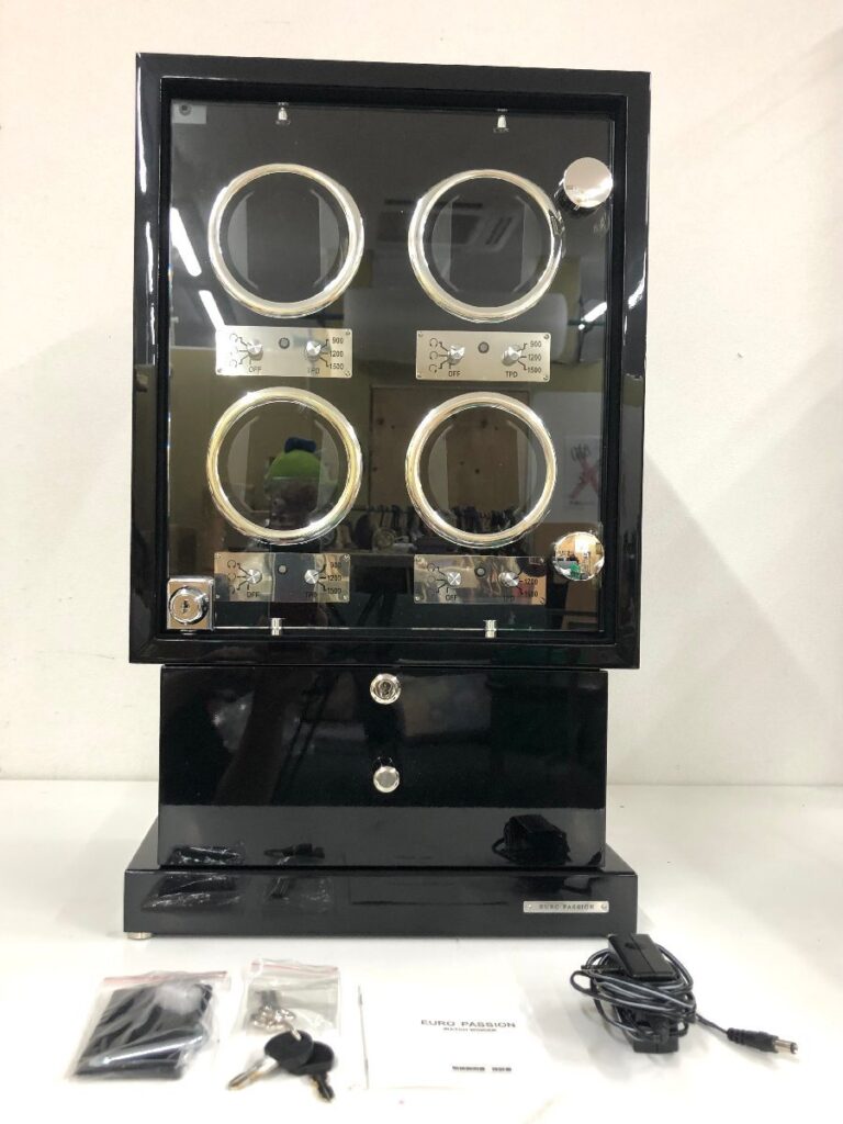 ユーロパッションワインディング ワインディングマシーン ウォッチワインダー EURO PASSION 4個巻き 腕時計 時計