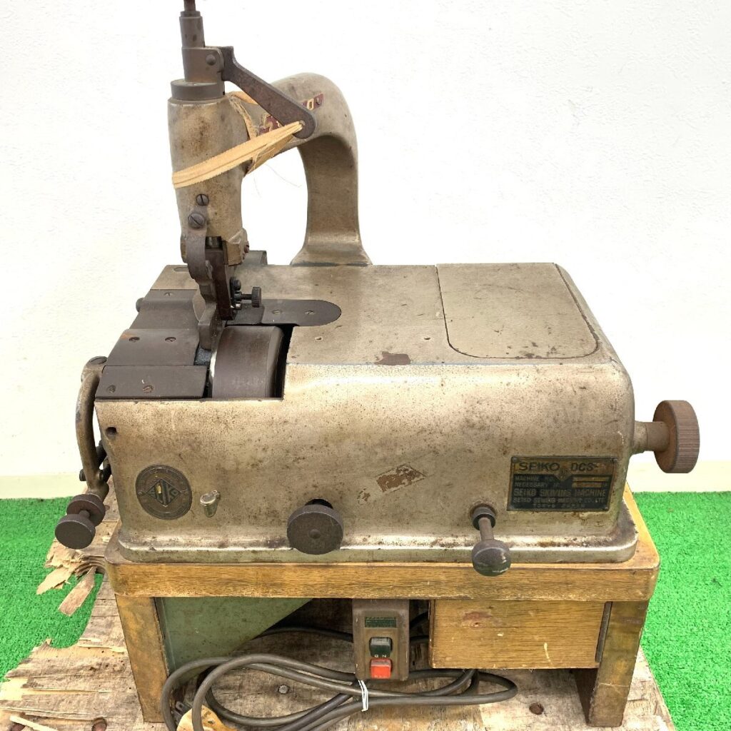 SEIKO セイコー 革漉き機 DCS-S1 皮漉機 革製品加工 革製品加工用機械 レザークラフト 革漉き機