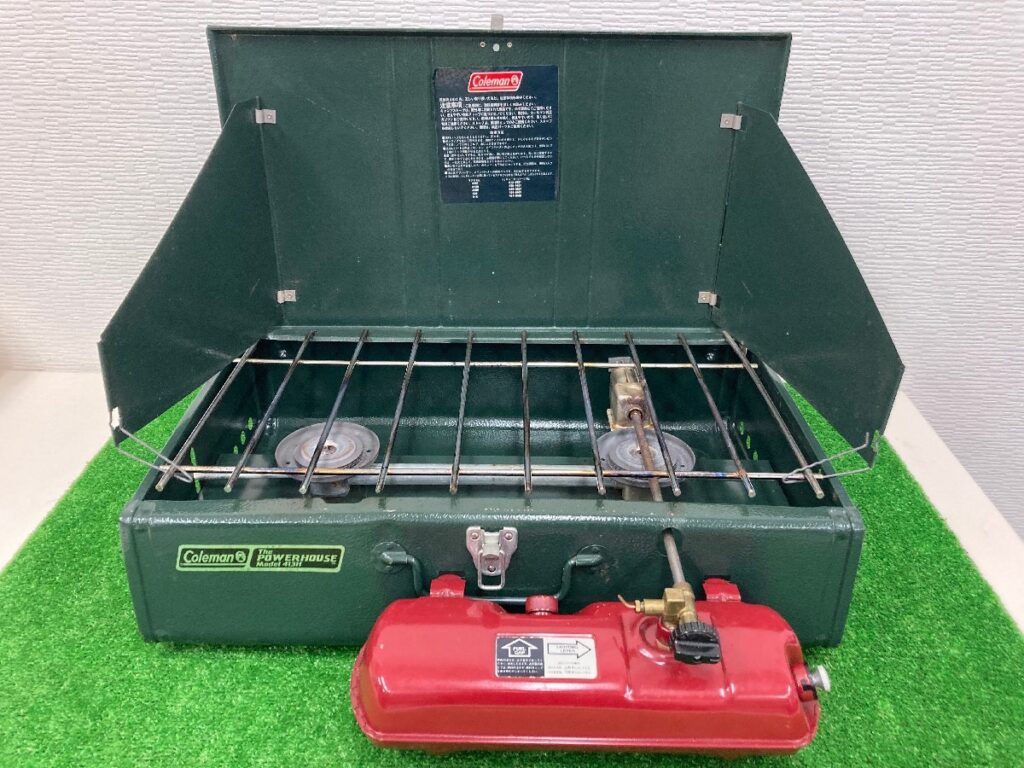 COLEMAN ガソリンツーバーナー キャンプストーブ 413H