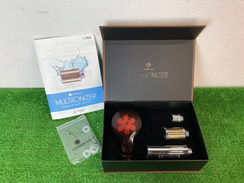 GEMMOVE MULTI・IONIZER for Shower マルチイオナイザー シャワー用 付属品一部欠品 使用感有
