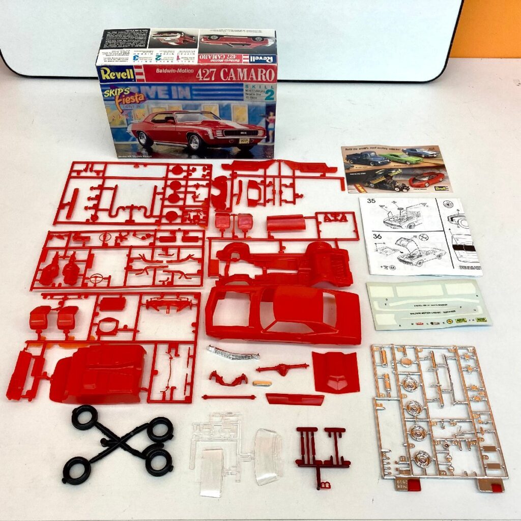 1/25 Baldwin-Motion 427 CAMARO ボールドウィン・モーション 427 カマロ プラモデル アメ車 オールドカー モデルカー