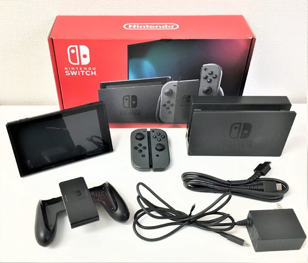 Nintendo SWITCH スイッチ グレー 初期化済