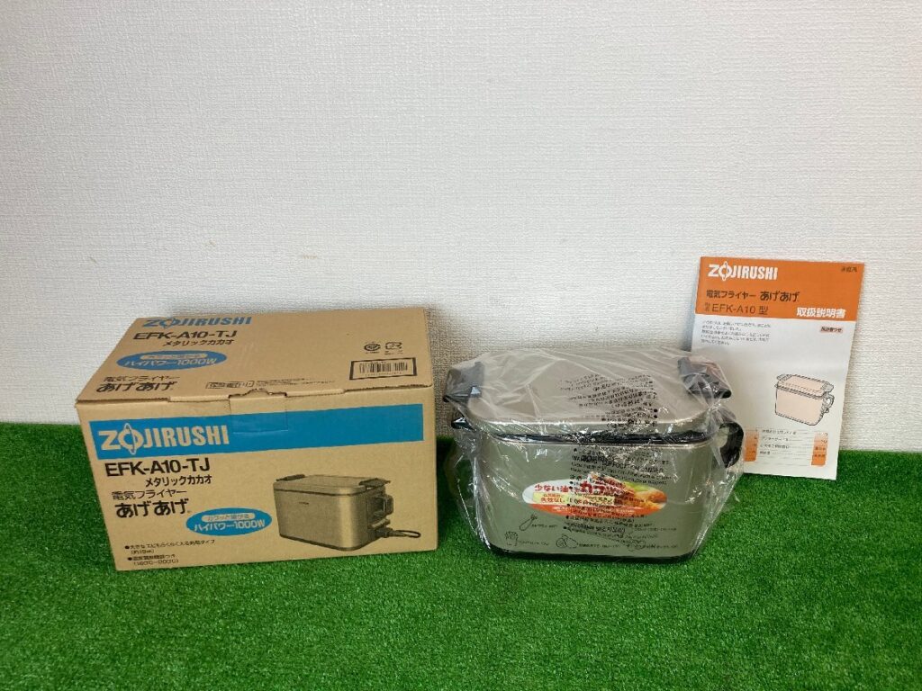 ZOJIRUSHI 象印 電気フライヤー あげあげ EFK-A10 2016年製 容量1.0L