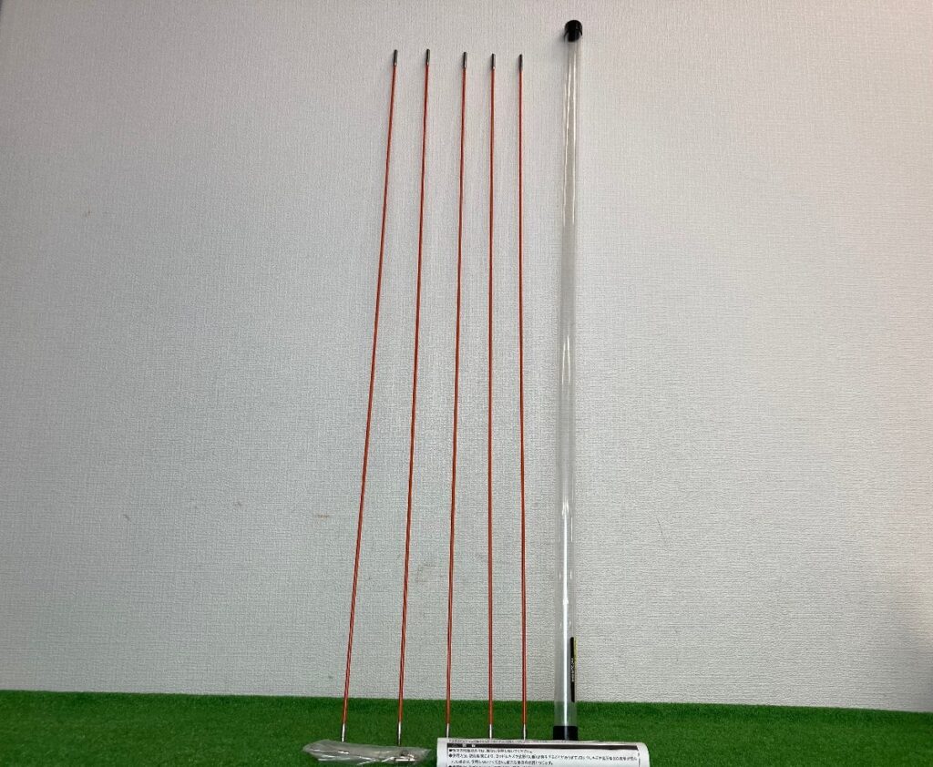 DENSAN デンサン ジョイント 釣り名人 Jr. JF-451 Φ4×1.0ｍ オレンジ 通線 電線 設備工事