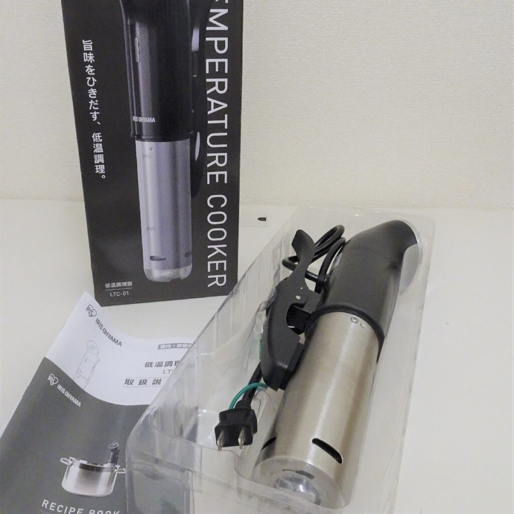 アイリスオーヤマ 低温調理器 LTC-01-B 調理器具 2020年製