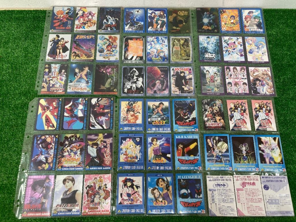 非売品 EMOTION CARD カード 色々アニメ まとめセット 当時物 スレイヤーズ サクラ大戦 マジンカイザーなど