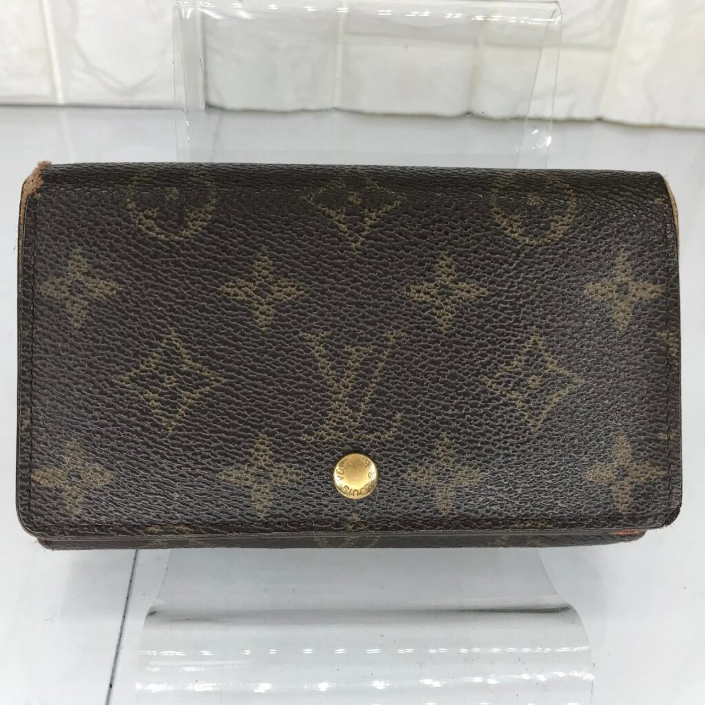 LOUIS VUITTON ルイヴィトン M61730 モノグラム ポルトモネビエ トレゾール 二つ折り財布　ウォレット CT0041