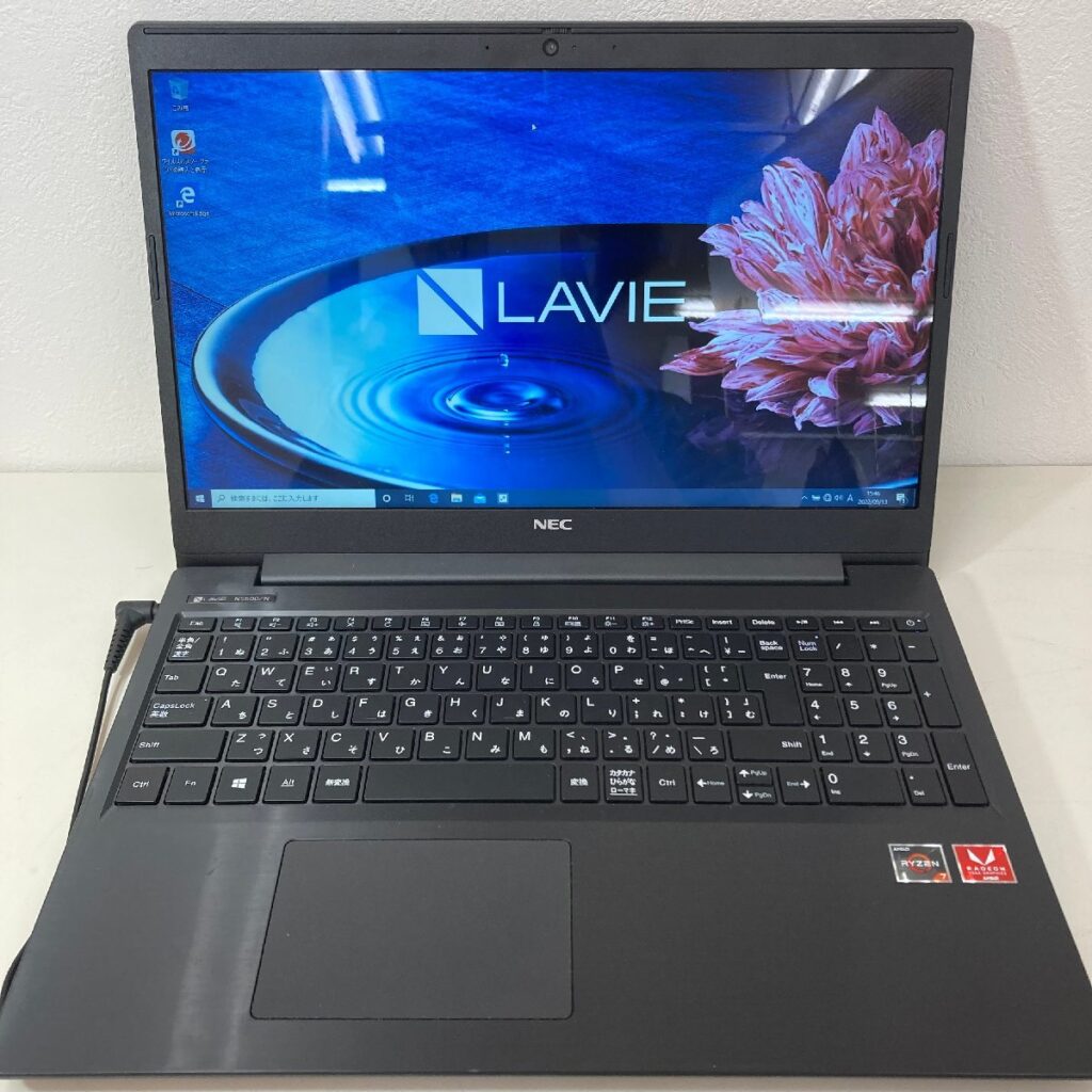 NEC LaVie NS600NAB / Ryzen7 3700U / メモリ4GB+SSD256GB / Windows10 / バッテリー状態良好