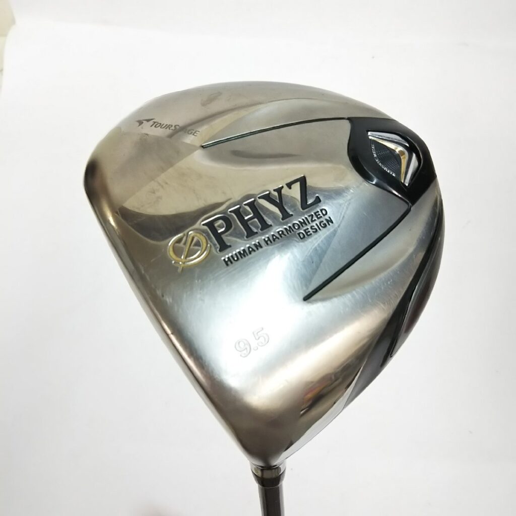 PHYZ 9.5 PZ-501W WT-55 TQ4.2 KPMK FlexS 左利きゴルフクラブ 現状品