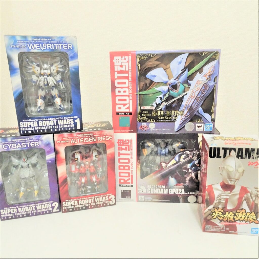 スーパーロボット大戦 初回限定生産品 ROBOT魂 シンウルトラマン フィギュア 6点まとめ