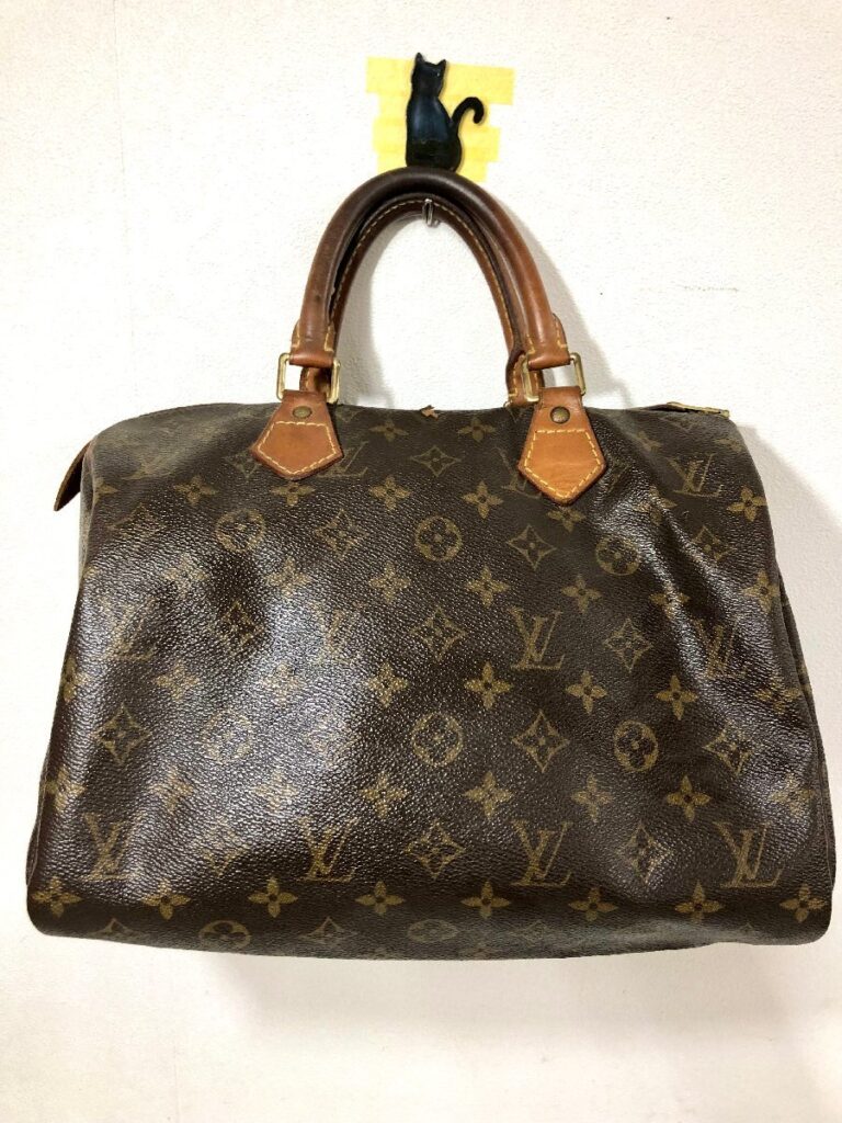 ルイヴィトン Louis Vuitton ハンドバッグ ボストンバッグ モノグラム スピーディー 大容量 茶色 ブラウン TH1011