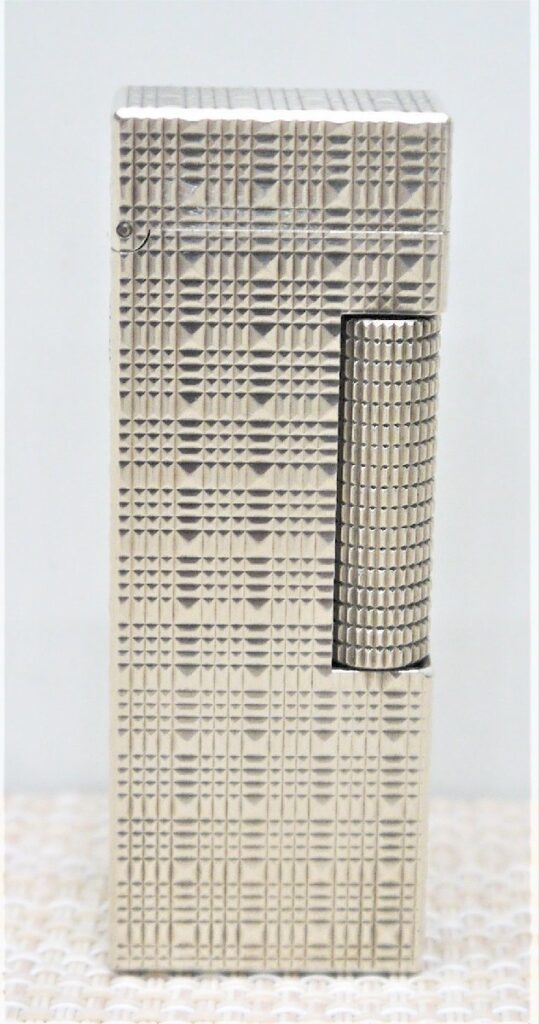 dunhill ダンヒル ガスライター ローラーライター シルバーカラー 銀色 着火未確認