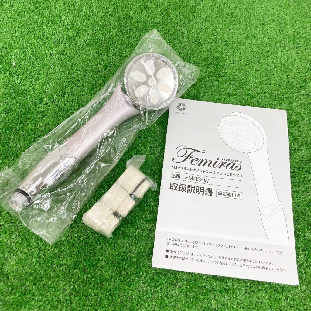 ドロップミストナノシャワー ナノフェミラス FMRS-W JAPAN STAR シャワーヘッド ピンク
