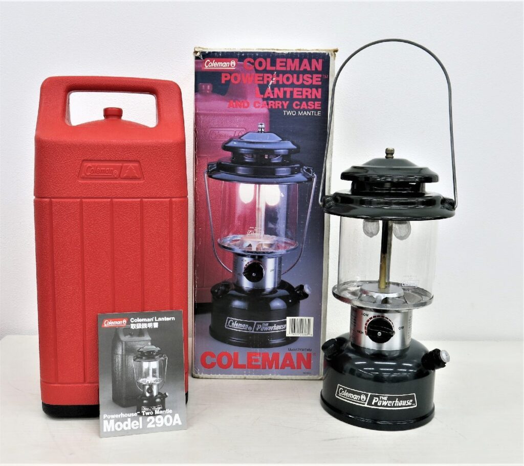 Coleman コールマン パワーハウスランタン 290A740J ケース付き