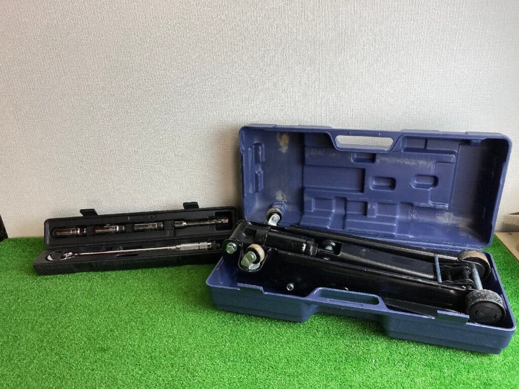 BAL 大橋産業 ローダウン車対応 油圧ジャッキ No.1335 最大荷重2トン BAL 大橋産業 トルクレンチ No.2059 セット 工具