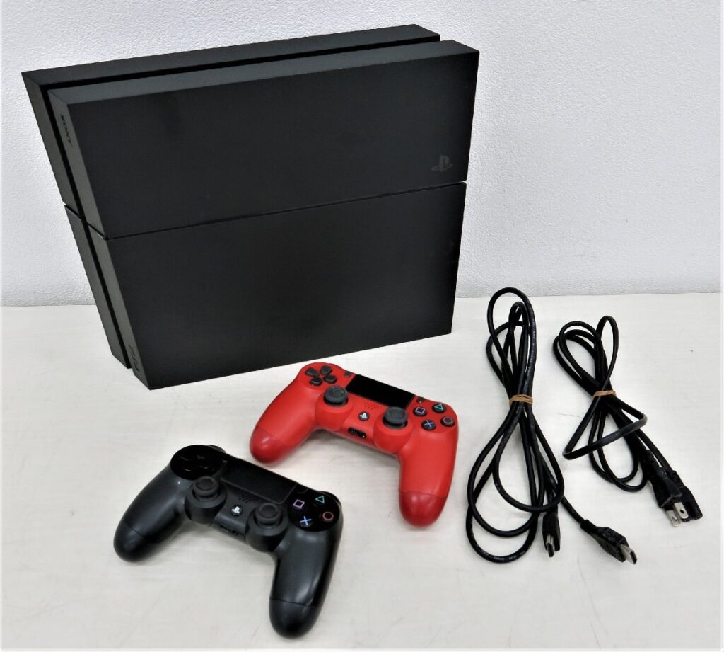 SONY Playstation4 ソニー プレイステーション4 PS4本体 CHU-1200A ジェットブラック 箱なし コントローラー2つ