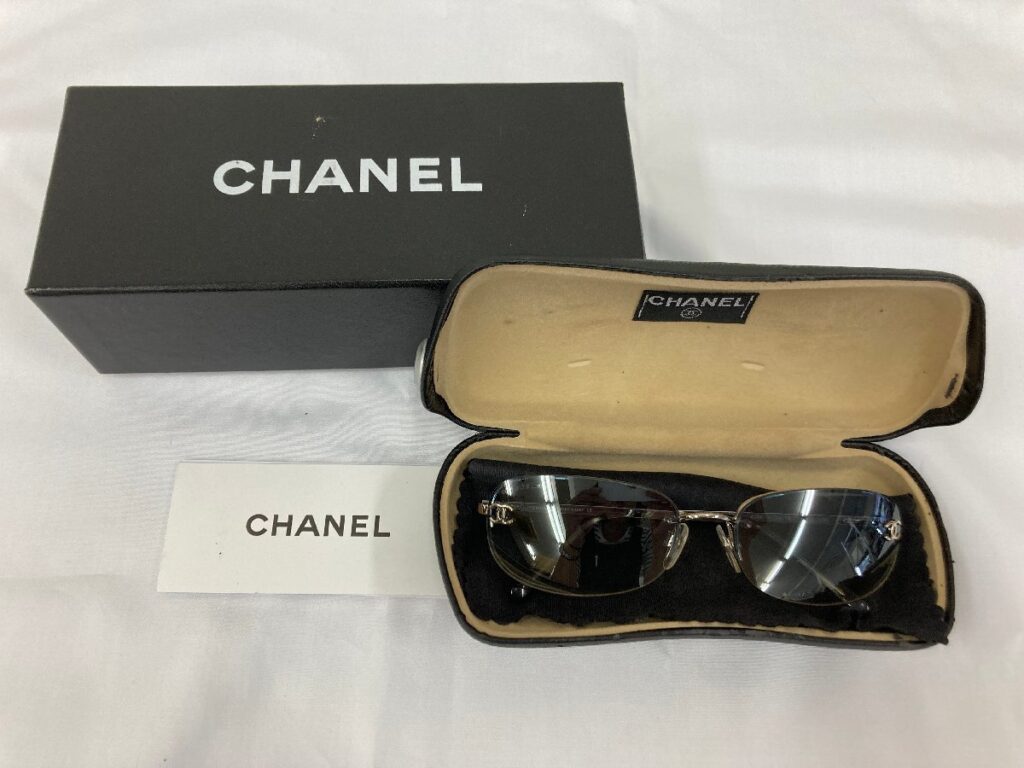CHANEL シャネル 4099 c.124/7B 55□16 130 サングラス ココマーク