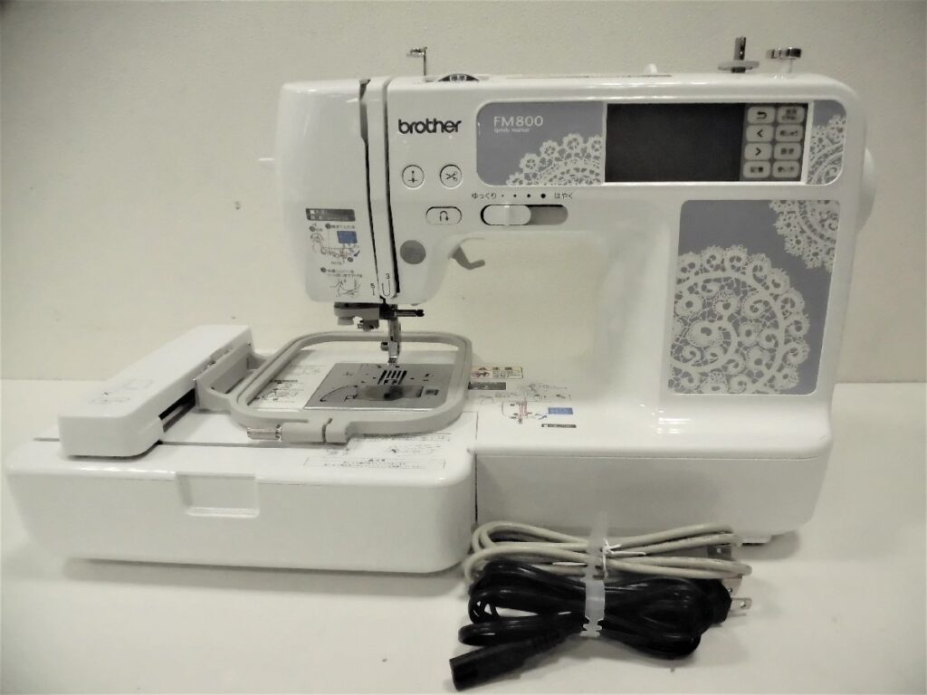 BROTHER ブラザー FM800 コンピュータミシン EMV4001 通電確認済 ジャンク品