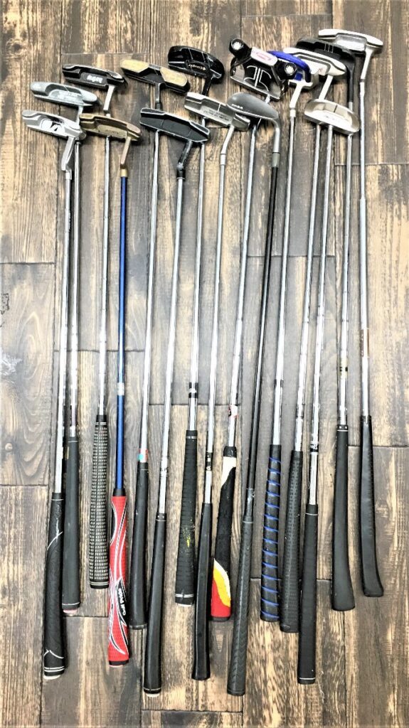 ゴルフクラブ15本セット（アイアン1本有り）　スポルティング／ダンロップ等